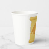 Zwitserland op een perkament papieren bekers (Rechts)