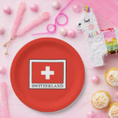Zwitserland Papieren Bordje (Feest)