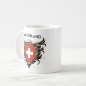 Zwitserland [personaliseren] koffiemok (Voorkant links)
