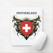 Zwitserland [personaliseren] muismat (Met muis)