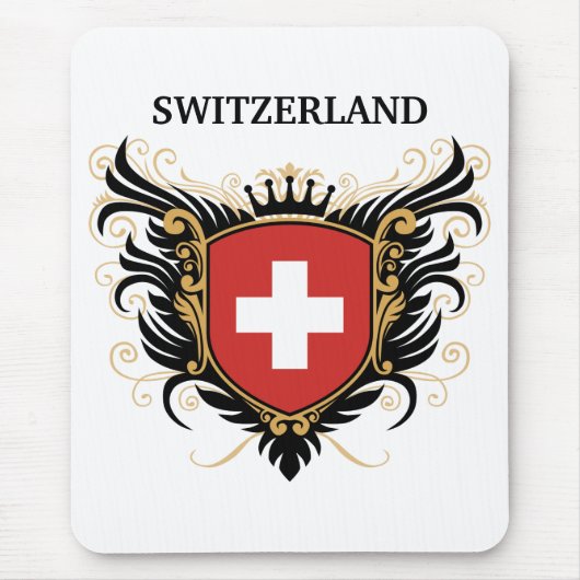 Zwitserland [personaliseren] muismat (Voorkant)