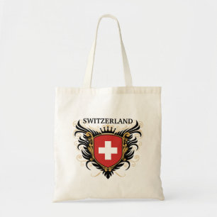 Zwitserland [personaliseren] tote bag
