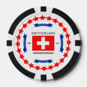 Zwitserland Poker Chips (Voorkant)