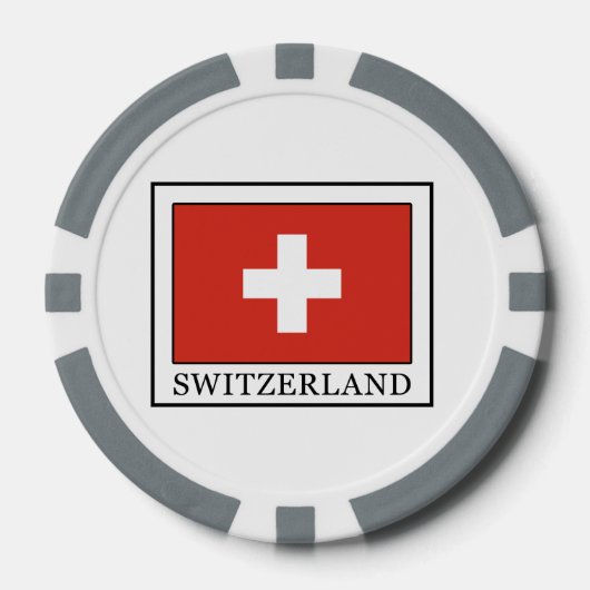 Zwitserland Pokerchips (Voorkant)