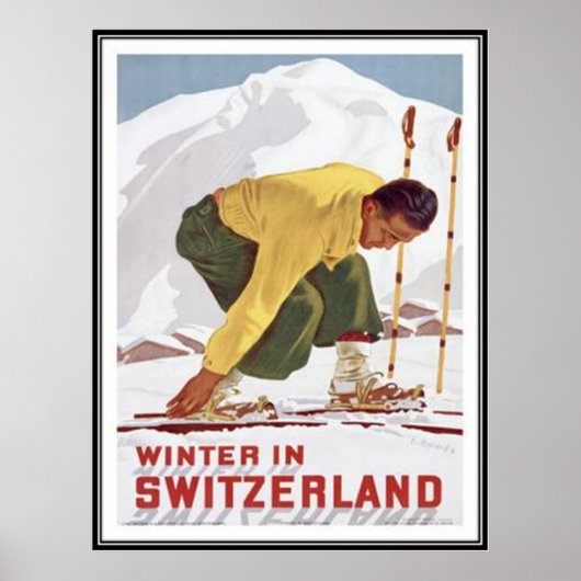  Zwitserland - Poster (Voorkant)
