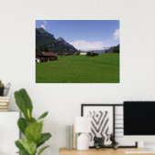 Zwitserland Poster (Thuiskantoor)