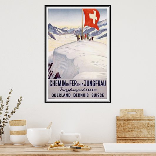  Zwitserland - Poster (Keuken)