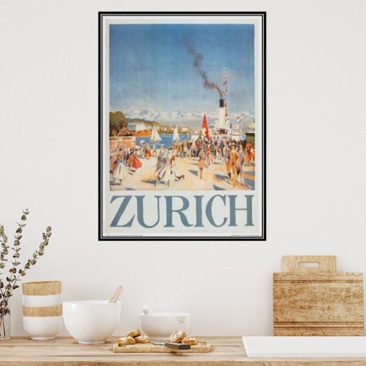  Zwitserland - Poster (Keuken)