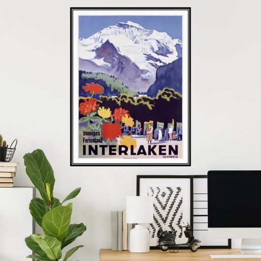Zwitserland - Poster (Thuiskantoor)
