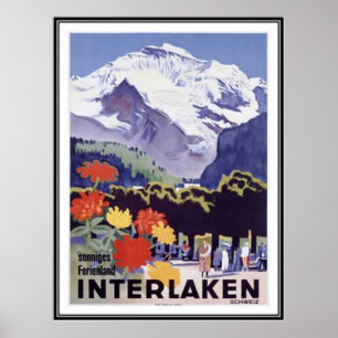  Zwitserland - Poster