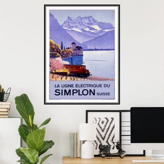  Zwitserland - Poster (Thuiskantoor)