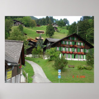 Zwitserland Poster