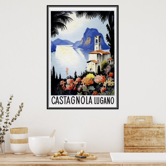  Zwitserland - Poster (Keuken)