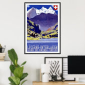 Zwitserland - Poster (Thuiskantoor)
