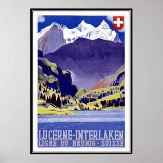 Zwitserland - Poster (Voorkant)