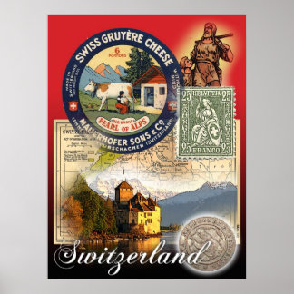 Zwitserland Poster
