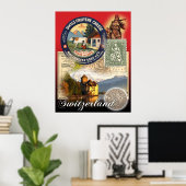 zwitserland poster (Thuiskantoor)