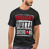 Zwitserland Rechtstreeks Zwitserland T-shirt (Voorkant)