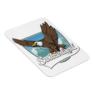 Zwitserland Reis Logo Magneet