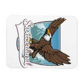 Zwitserland Reis Logo Magneet (Horizontaal)