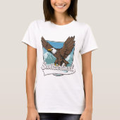 Zwitserland Reislogo T-shirt (Voorkant)