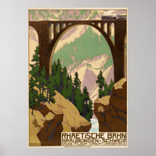 Zwitserland Reisposter Poster