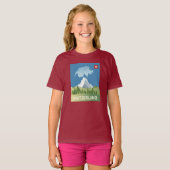 Zwitserland Reisposter T-shirt (Voorkant volledig)