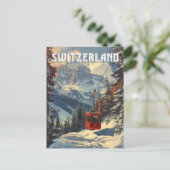 Zwitserland reizen Briefkaart (Staand voorkant)