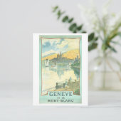  Zwitserland Reizen Briefkaart (Staand voorkant)