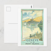  Zwitserland Reizen Briefkaart (Voorkant / Achterkant)