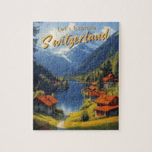 Zwitserland reizen Legpuzzel