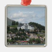 Zwitserland resort Ornament (Voorkant)