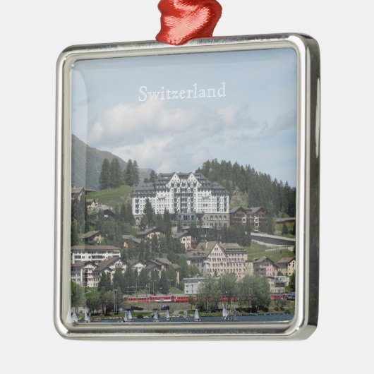Zwitserland resort Ornament (Links)