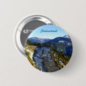 Zwitserland Ronde Button 5,7 Cm (Voorkant /achterkant)