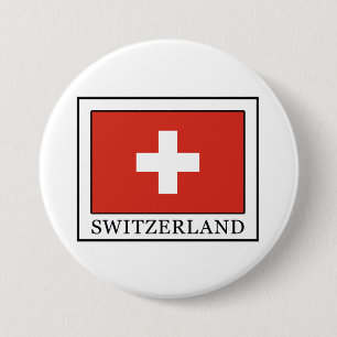 Zwitserland Ronde Button 7,6 Cm