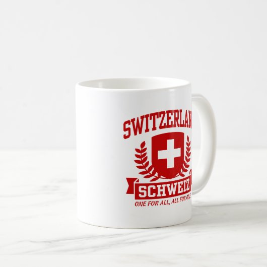 Zwitserland Schweiz Koffiemok (Voorkant rechts)