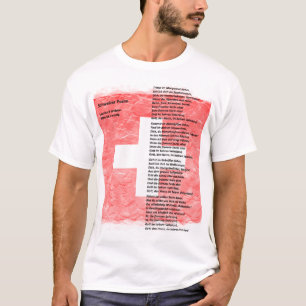 Zwitserland - Schweizerpsalm T-shirt