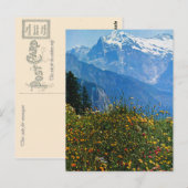  Zwitserland, Schynigge Platte, 1909 6 Briefkaart (Voorkant / Achterkant)