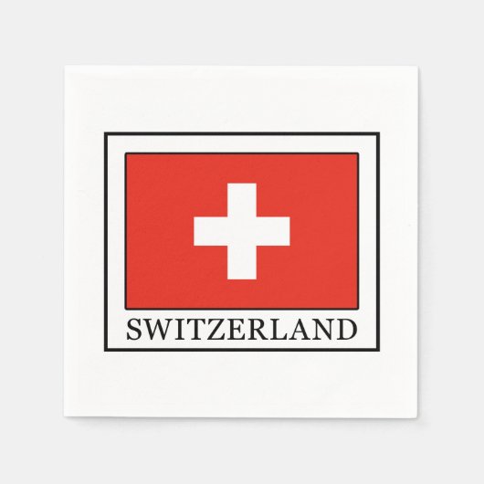 Zwitserland Servetten (Voorkant)