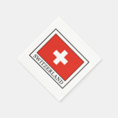 Zwitserland Servetten (Hoek)