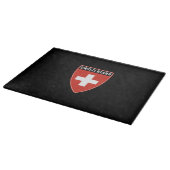 Zwitserland Shield Snijplank (Hoek)