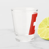 ZWITSERLAND SHOT GLASS GLAS (Links)