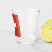 ZWITSERLAND SHOT GLASS GLAS (Rechts)