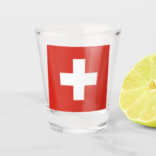 ZWITSERLAND SHOT GLASS GLAS