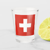 ZWITSERLAND SHOT GLASS SHOT GLAS (Voorkant)