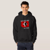 Zwitserland Ski  Hoodie (Voorkant volledig)