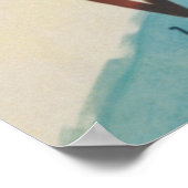 Zwitserland  Ski Poster (Hoek)