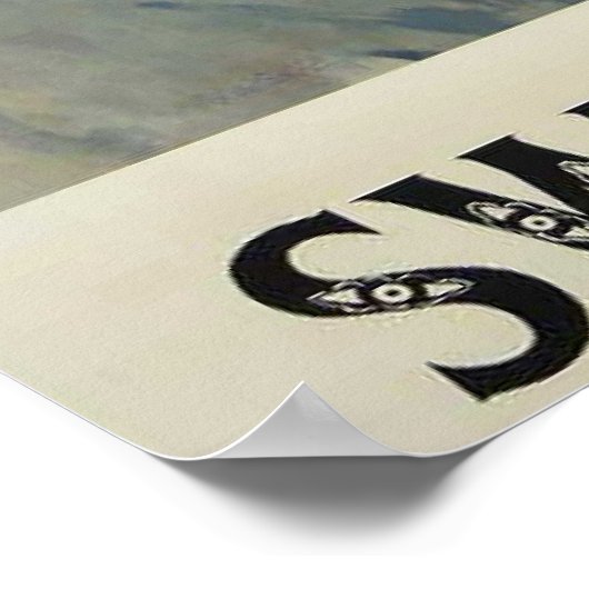 Zwitserland Skiing Poster (Hoek)