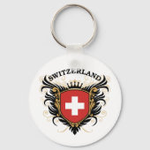 Zwitserland Sleutelhanger (Voorkant)
