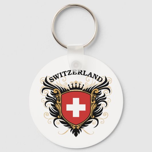Zwitserland Sleutelhanger (Voorkant)